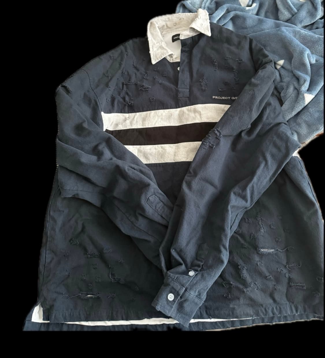 프로젝트 지알 폴로셔츠 네이비 2 상품이미지2