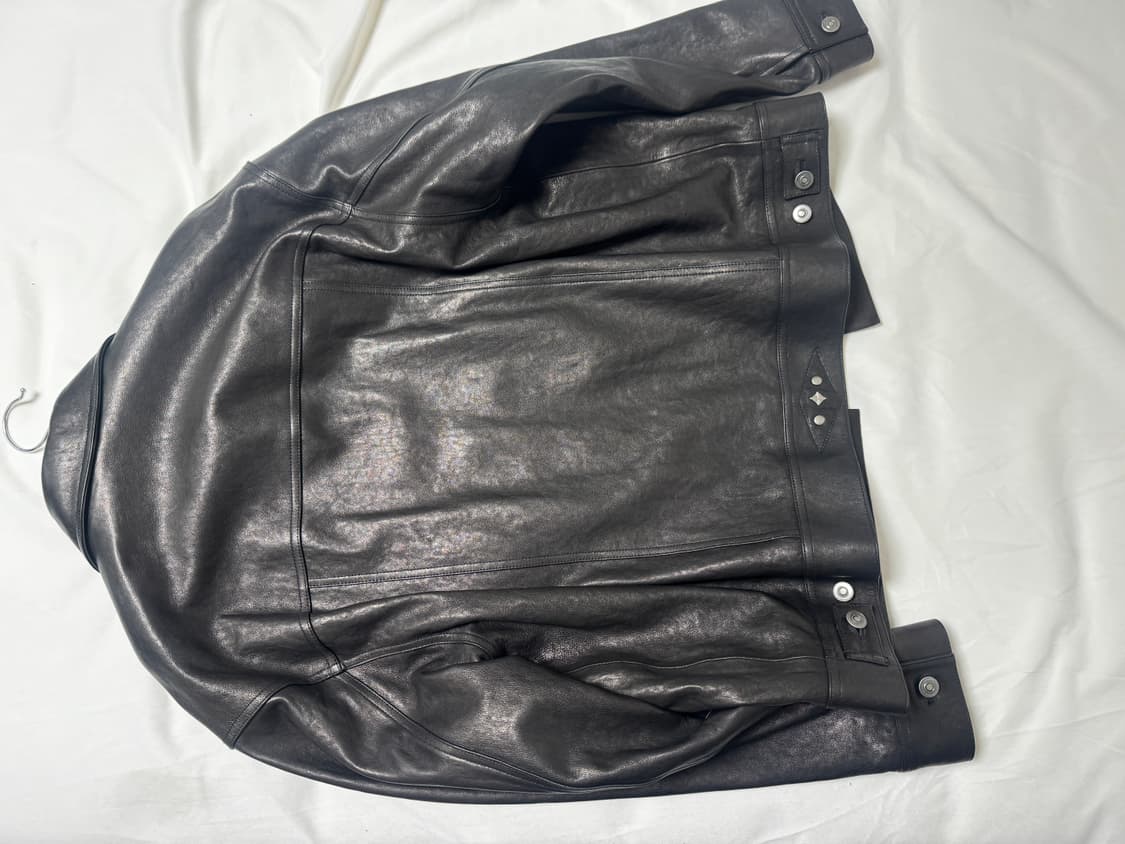 도프제이슨 프리미엄 베지터블 스터드 트러커 자켓 XXL 상품이미지2