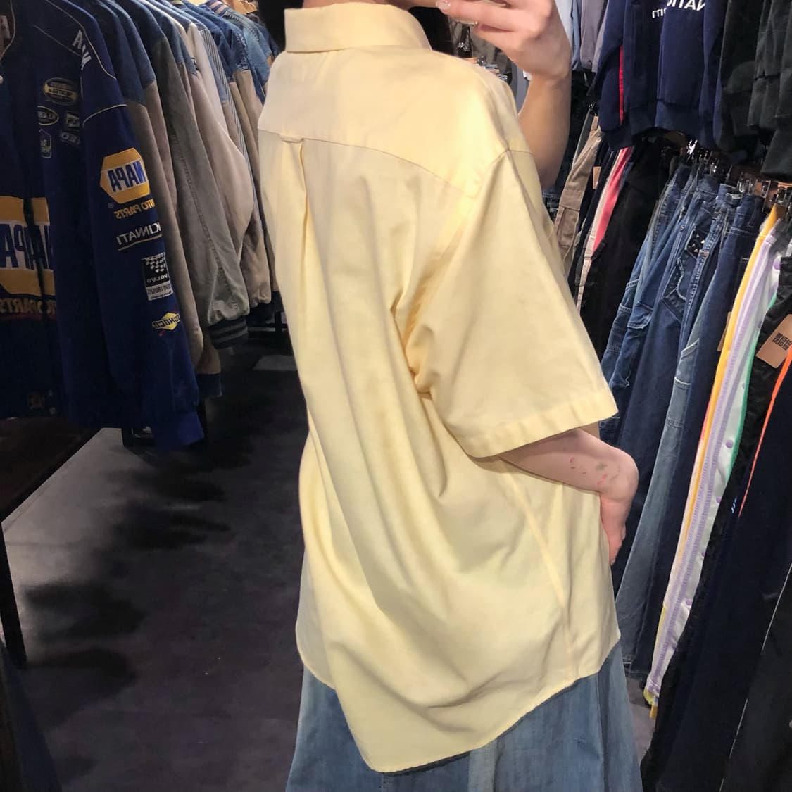 [IM] Carhartt 칼하트 반팔 셔츠 옐로우 상품이미지5