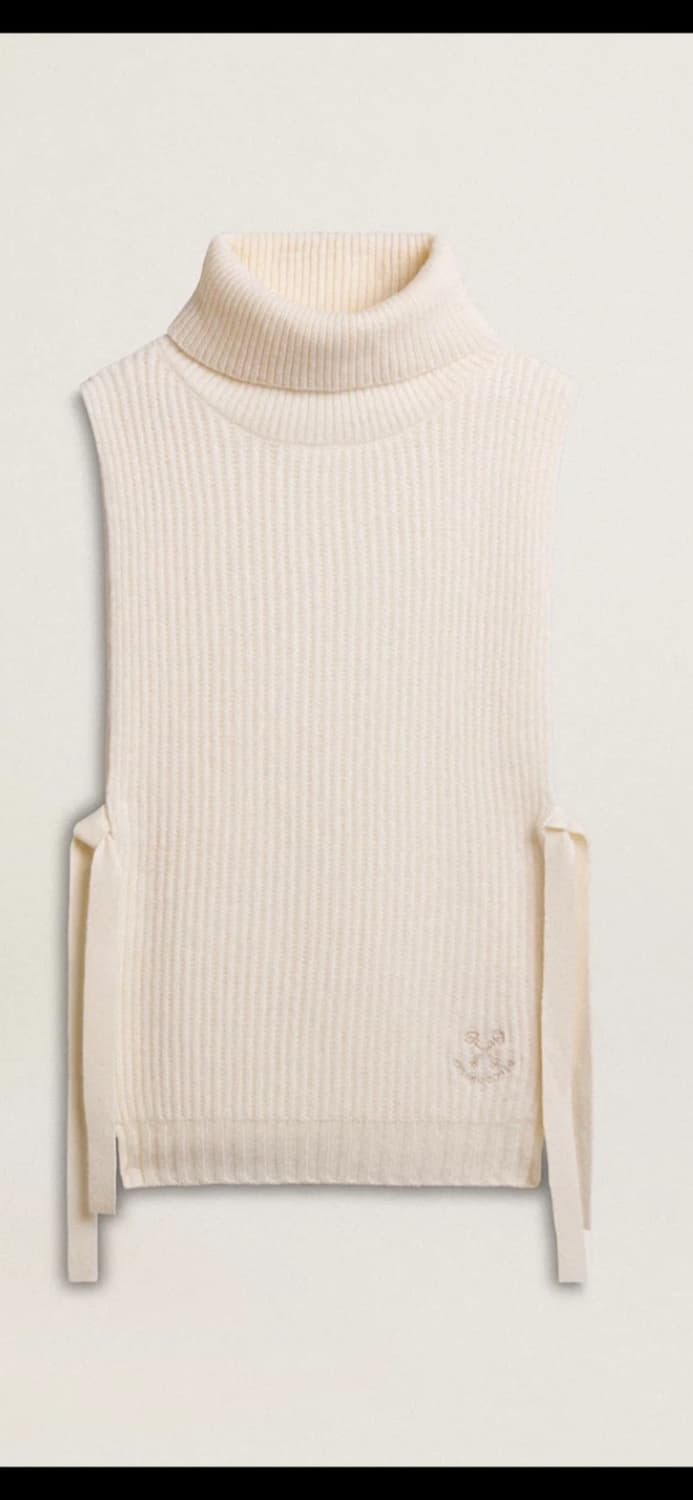 골든구스 터틀넥 니트 베스트 아이보리 새상품 상품이미지2
