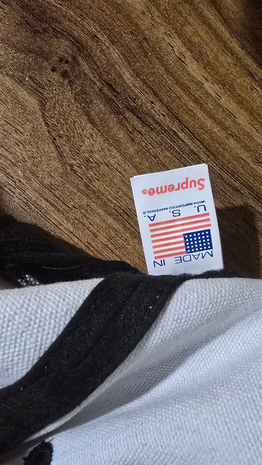 슈프림 피그먼트 S 로고 6-패널 블랙 24FW 상품이미지5