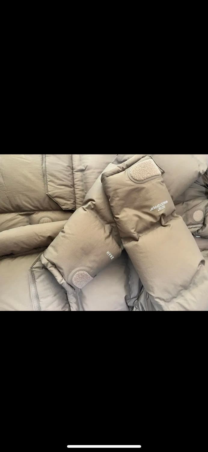 M) 노스페이스 X 하이크 패딩 타우페 상품이미지4