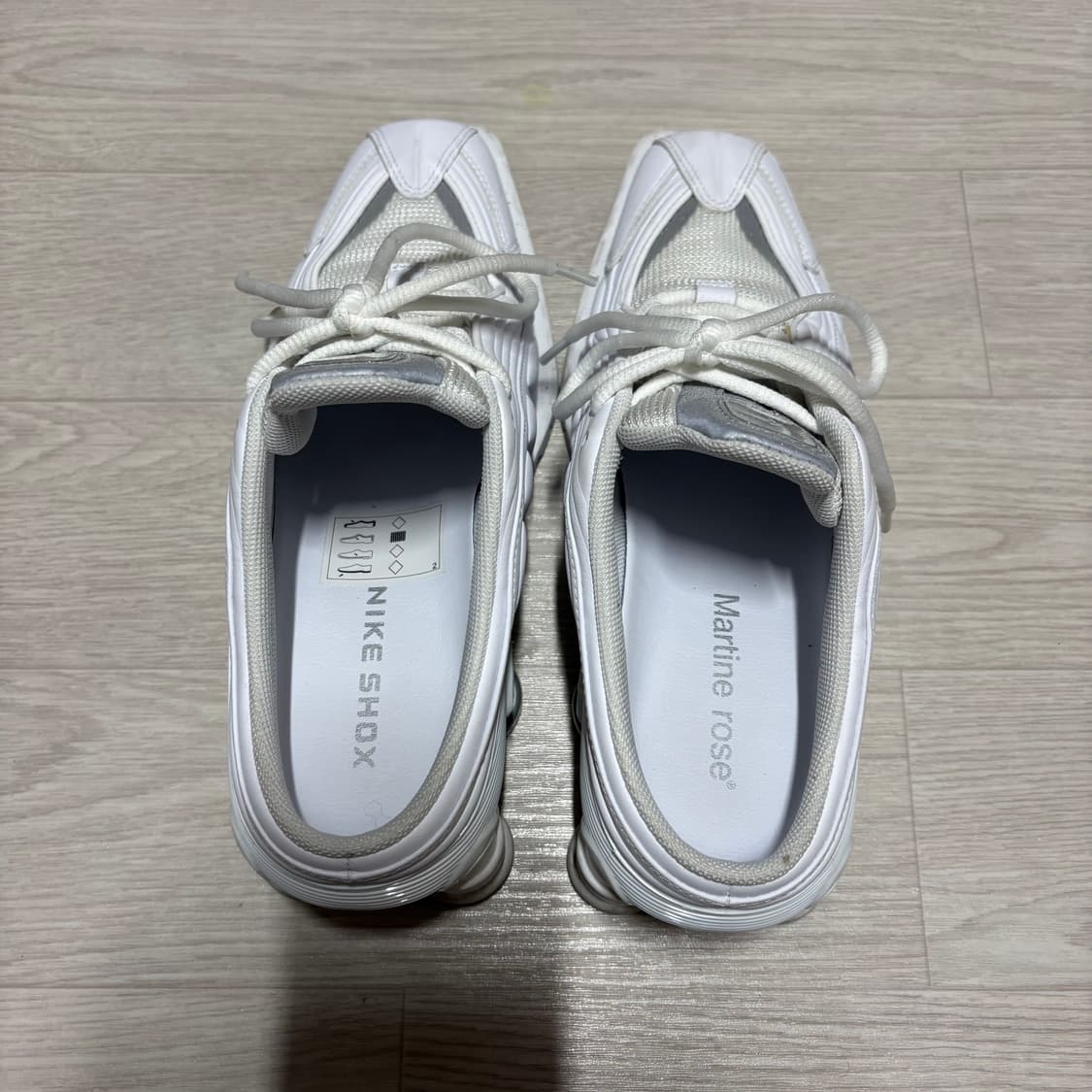 마틴로즈 샥스 MR4 화이트 상품이미지3