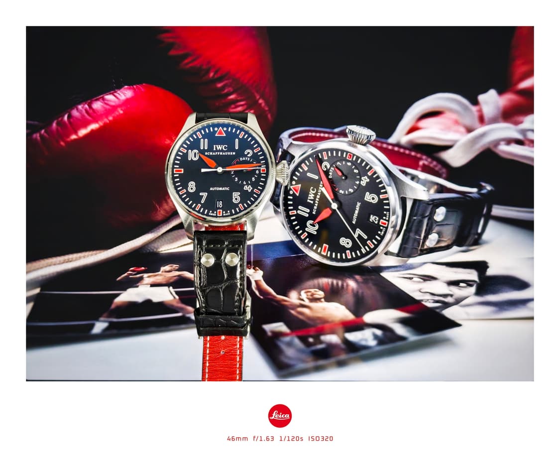 IWC 빅파일럿 무하마드 알리 70주년 한정판 스틸 오토 46mm 풀세트 상품이미지10
