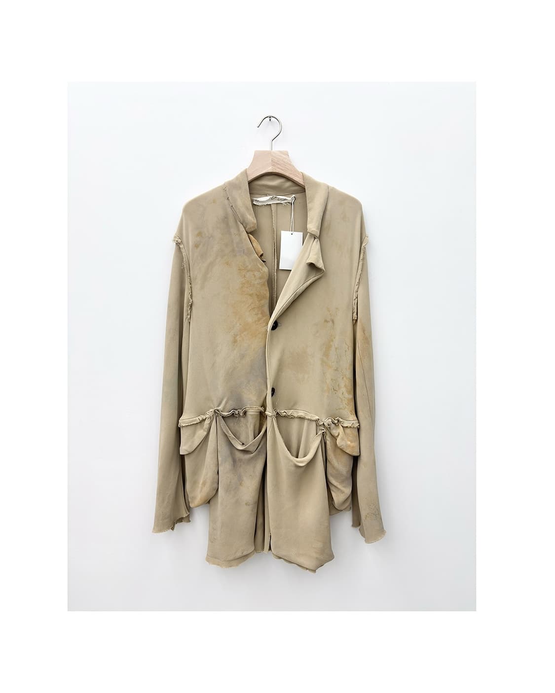 PAOLO CARZANA 실크 린넨 자켓 상품이미지1