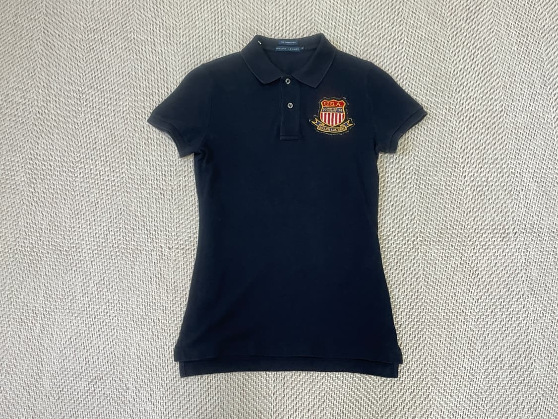 폴로 랄프로렌 성조기 카라반팔티 J03403 상품이미지1