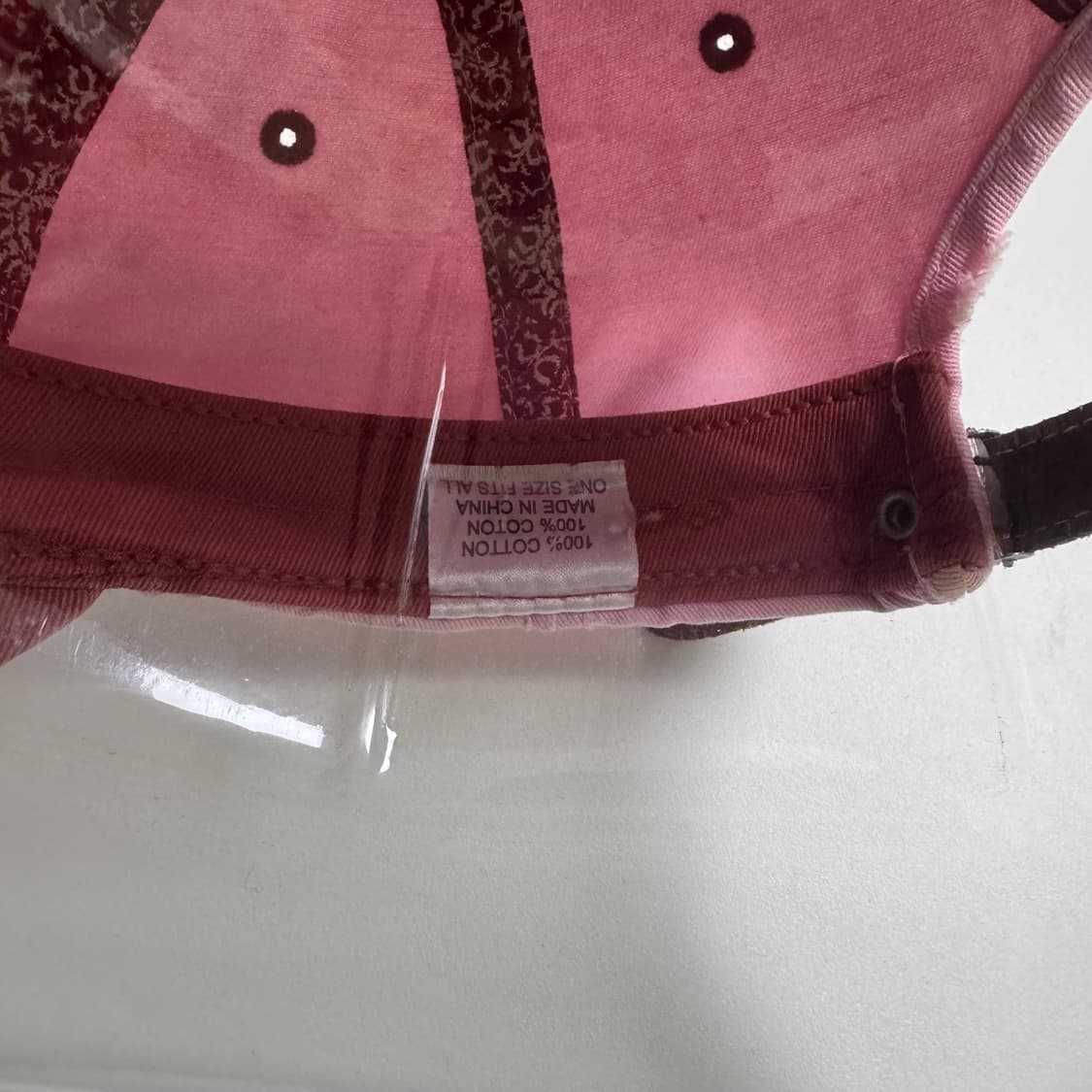 트루릴리젼 핑크 빈티지 볼캡 상품이미지5