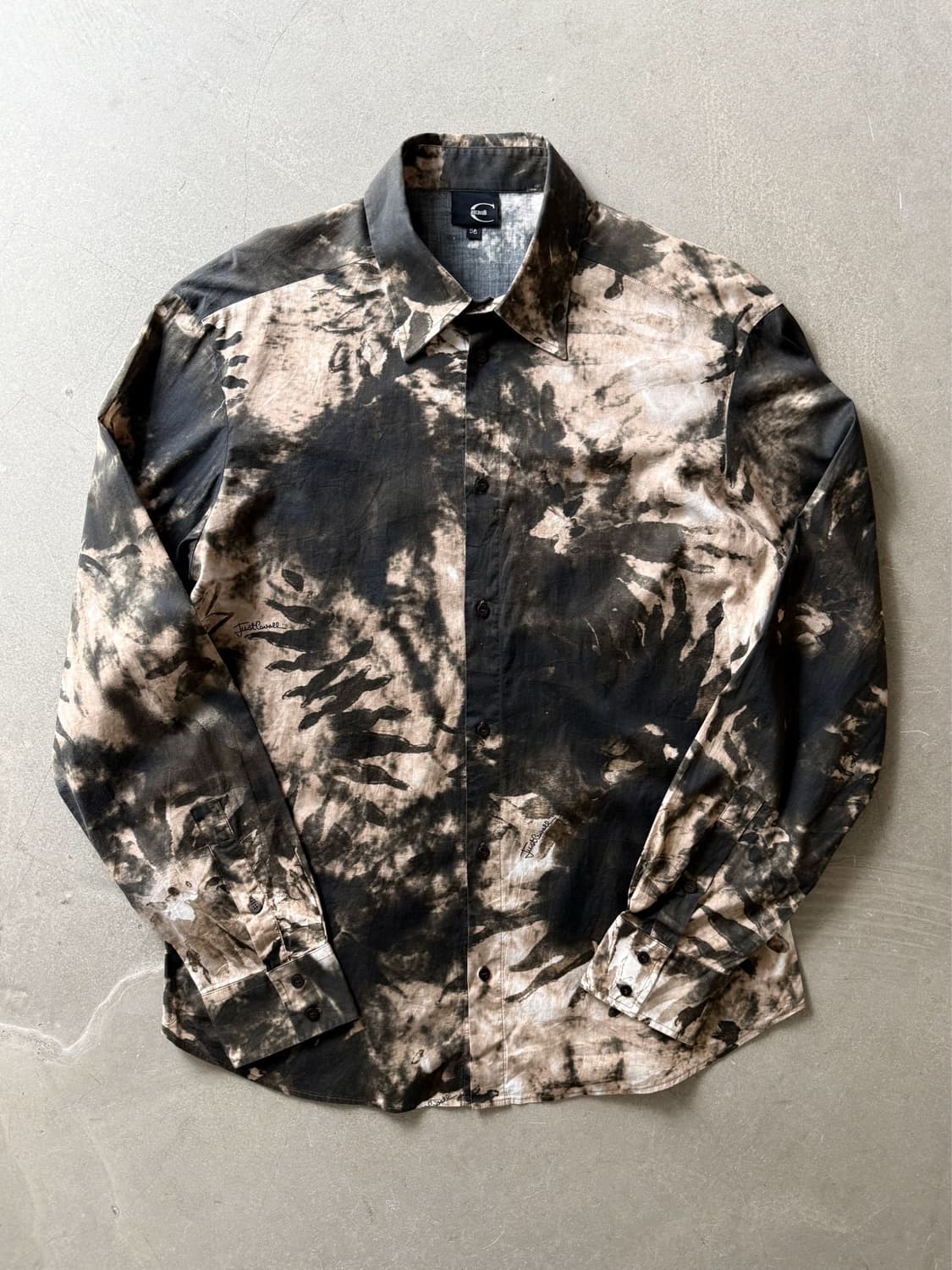 Just Cavalli Marble Dye Print Shirt 상품이미지2