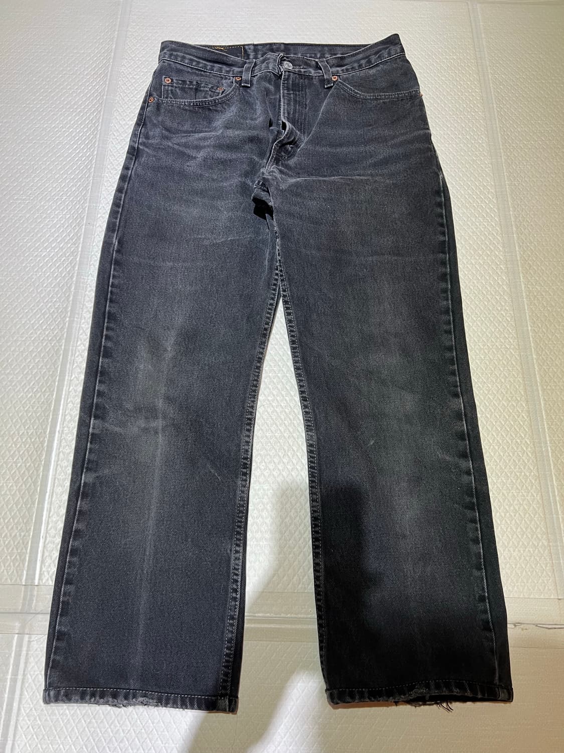 리바이스/ 빈티지 usa 505 흑청 데님 팬츠 / 30  상품이미지2