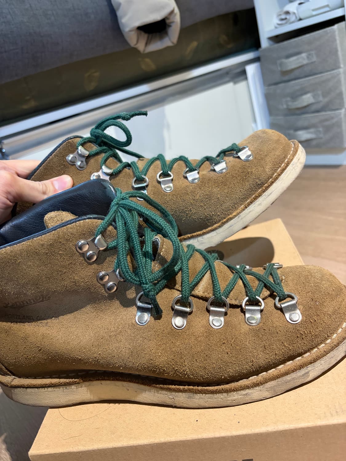 [US 8.5] 대너 마운틴 라이트 스웨이드 상품이미지4