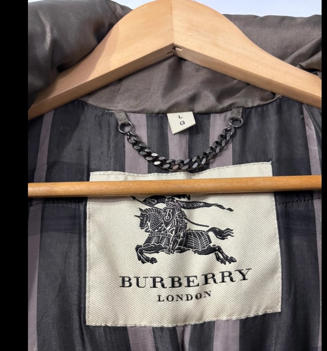 정품 버버리 여성 퀼팅 패딩 코트 상품이미지6