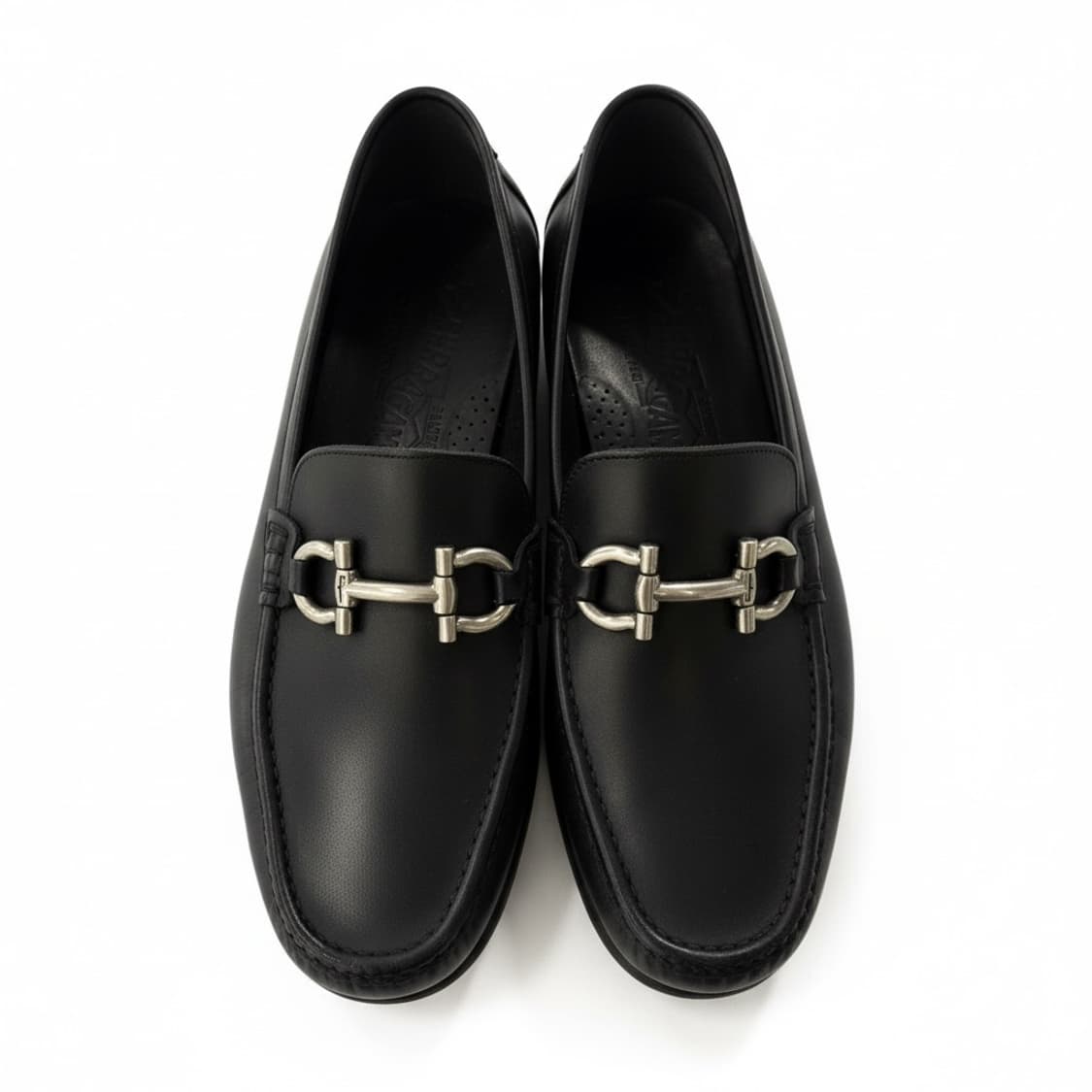 살바토레 페라가모 남성 블랙 로퍼 6.5EE 245-250 상품이미지1