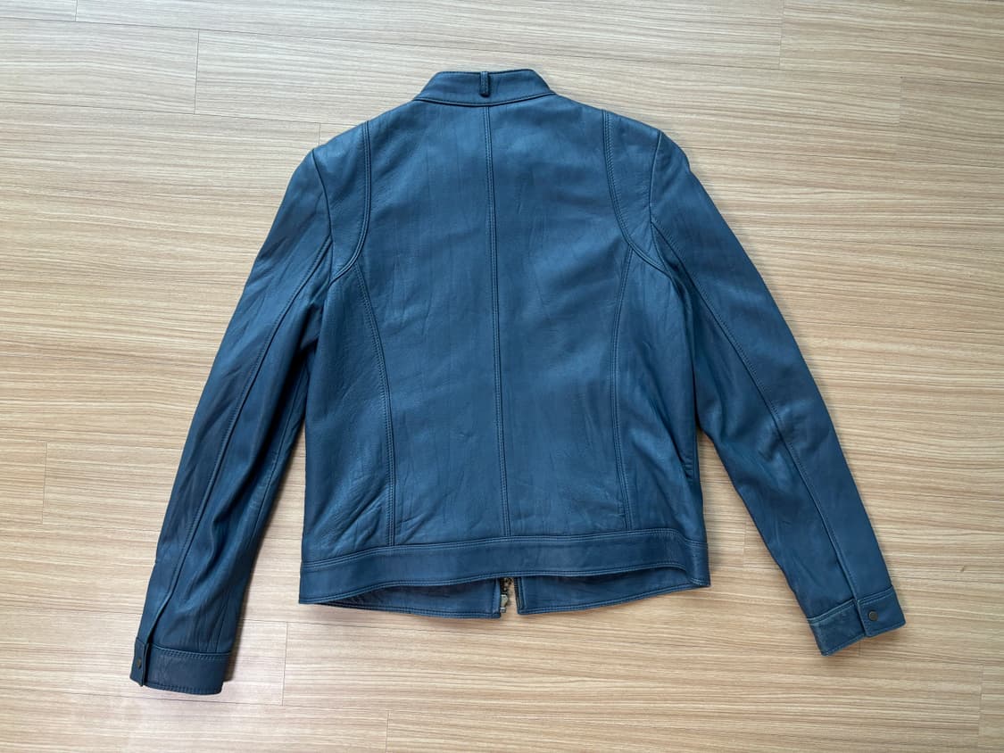 재패니즈 블루 레더자켓 상품이미지4