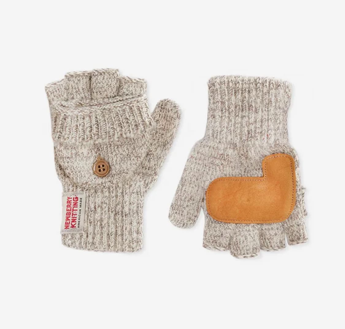 뉴베리니팅 사슴가죽 글로밋 장갑 상품이미지1