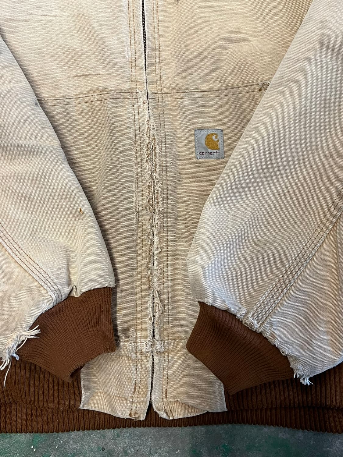 [XL] 칼하트 덕 액티브 자켓 J140 BRN 빈티지 워크자켓 후드집업 상품이미지6