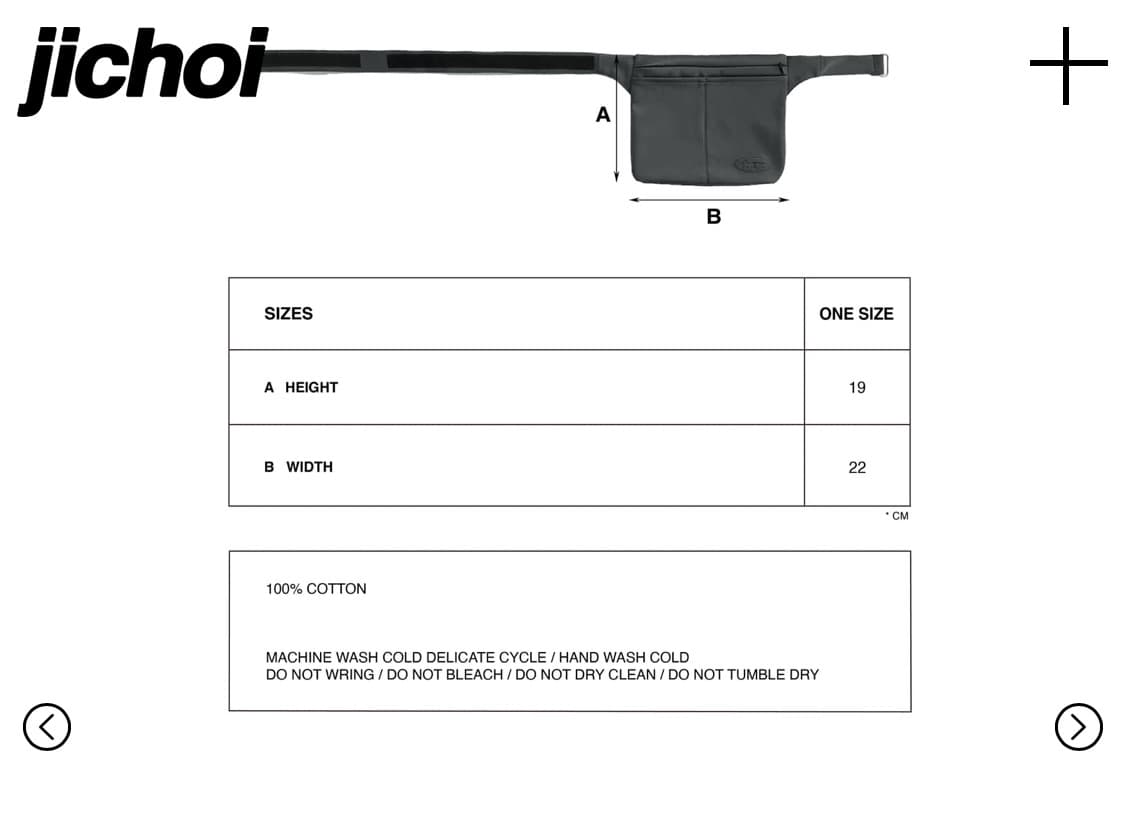 [PARCO EDITION] WAIST BAG (CHECK GREY) 상품이미지3