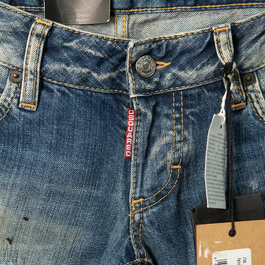 [25] 디스퀘어드 2012ss 슬림핏 워싱 데님팬츠  상품이미지3