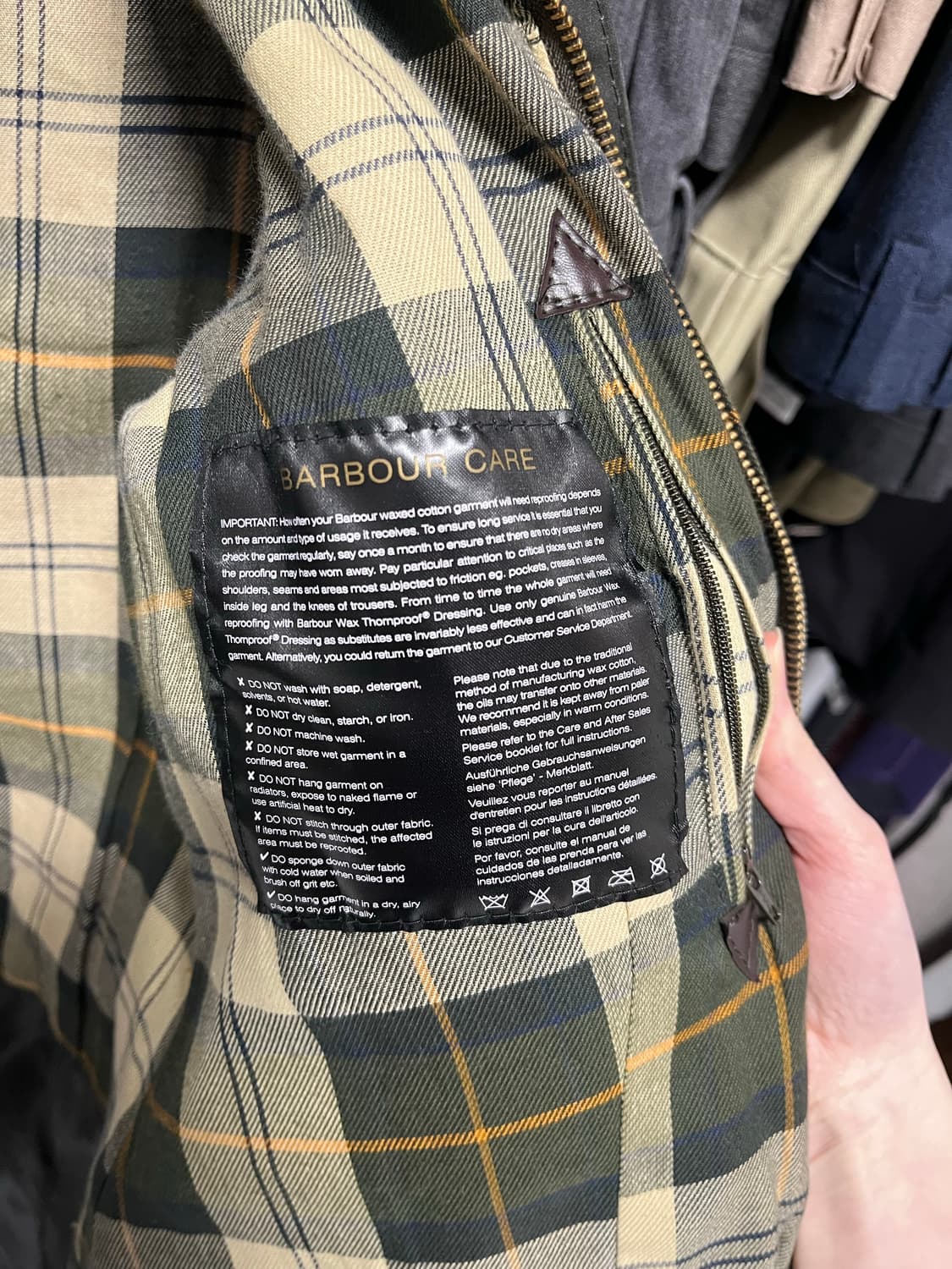 바버 비드넬 세이지 uk10 상품이미지4