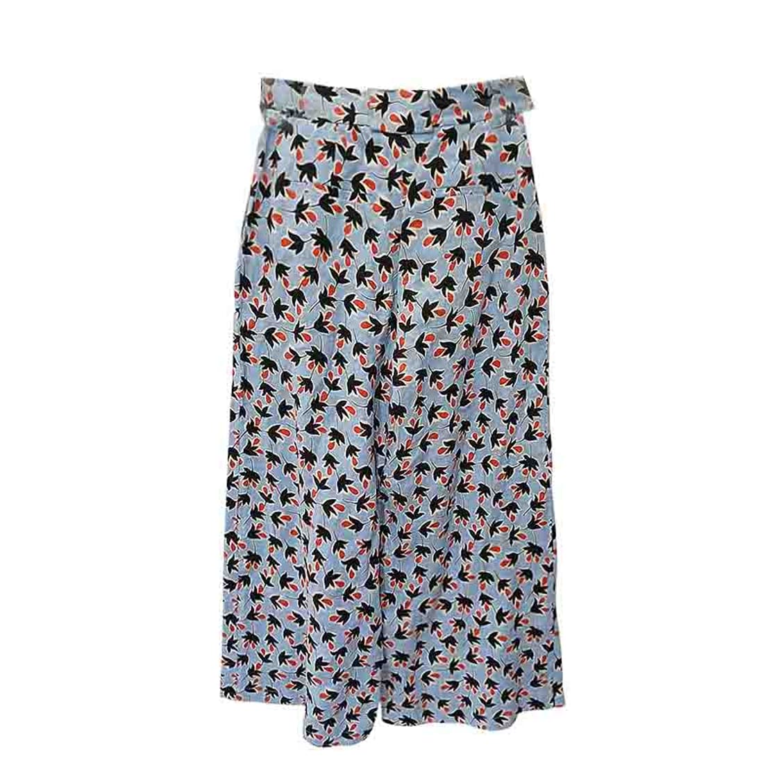 막스마라 스튜디오 플로럴 프린트 와이드팬츠 55 상품이미지2