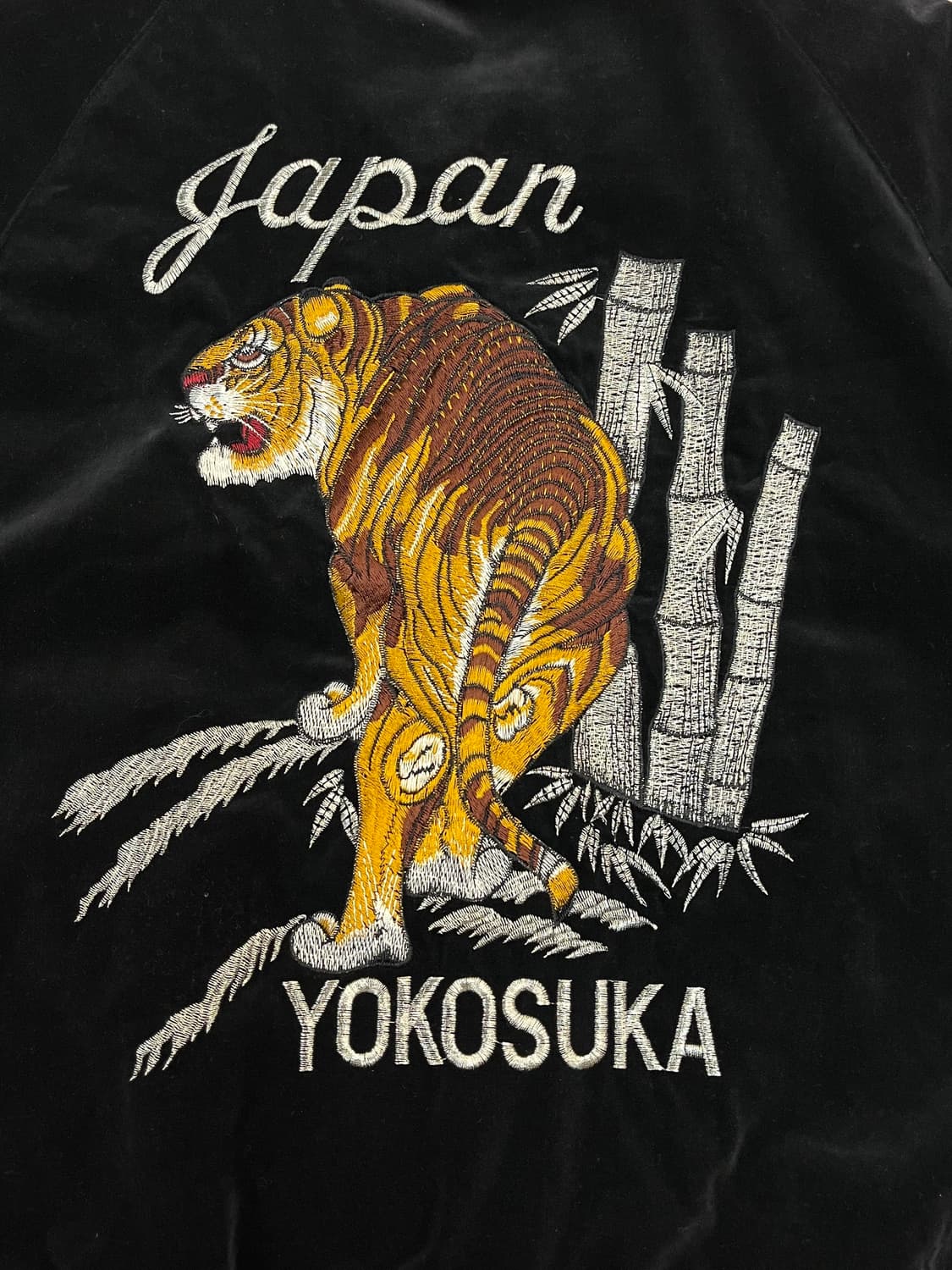 호시히메 벨벳 자수 스카잔 블랙 #csz2748 상품이미지9