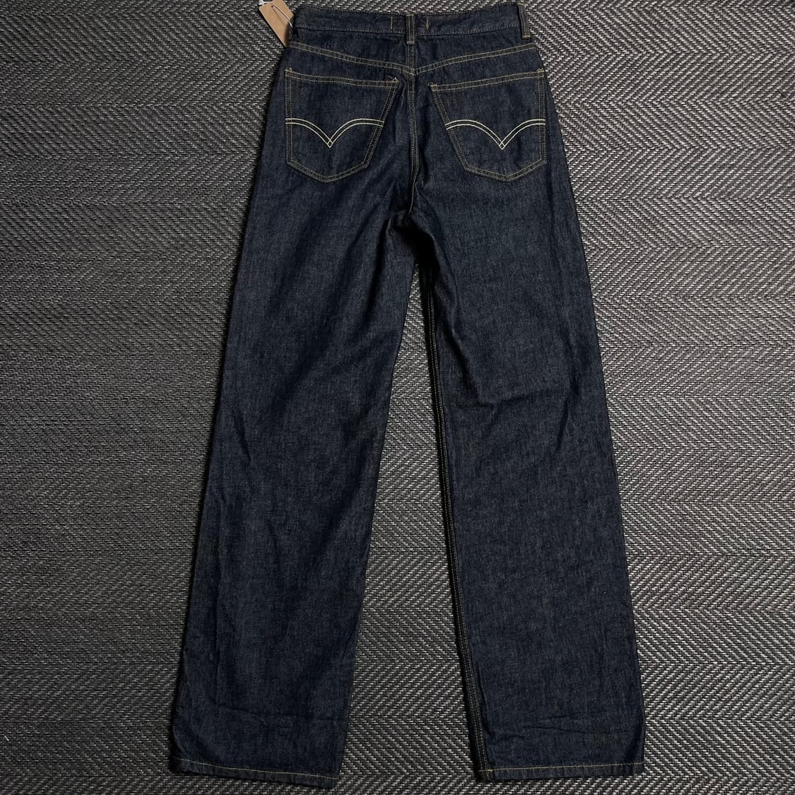 Hake 스트레이트 핏 인디고 데님 팬츠o 5086 상품이미지4