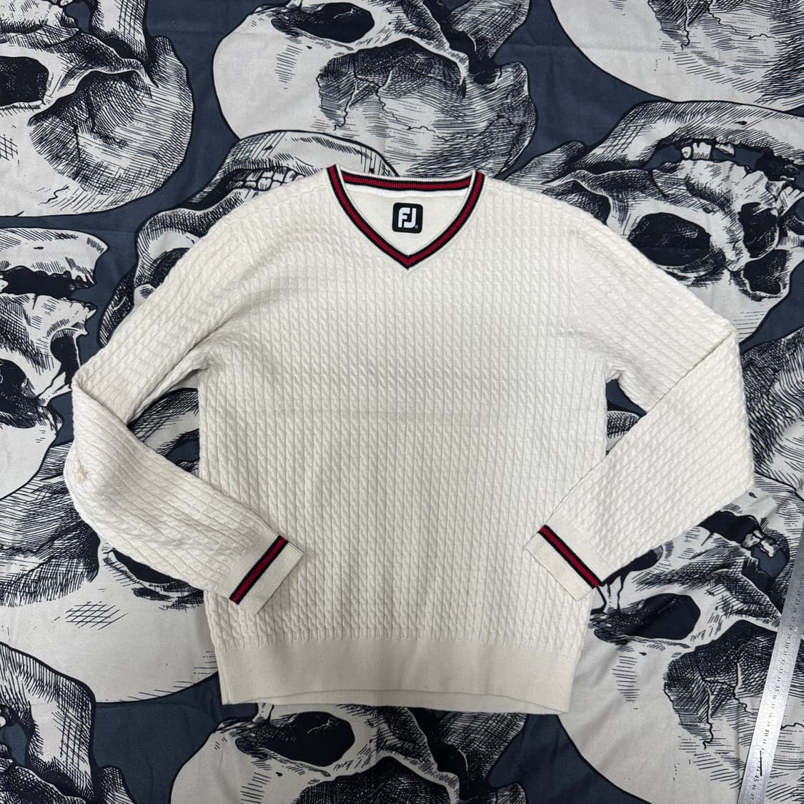 풋조이 골프 니트 M사이즈 상품이미지1