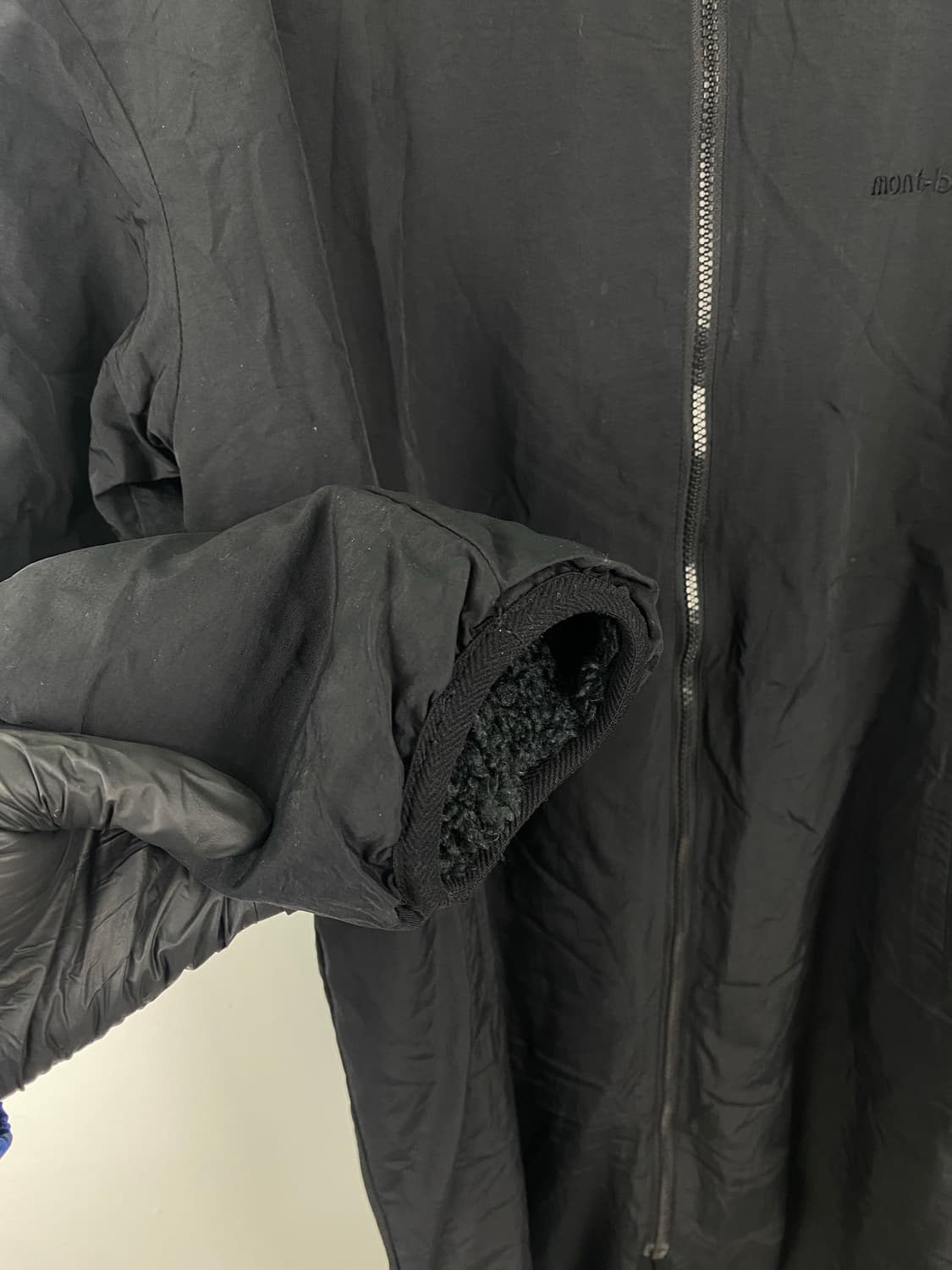 몽벨 리버시블 코비 쉐르파 양털 코트 자켓 L 상품이미지9