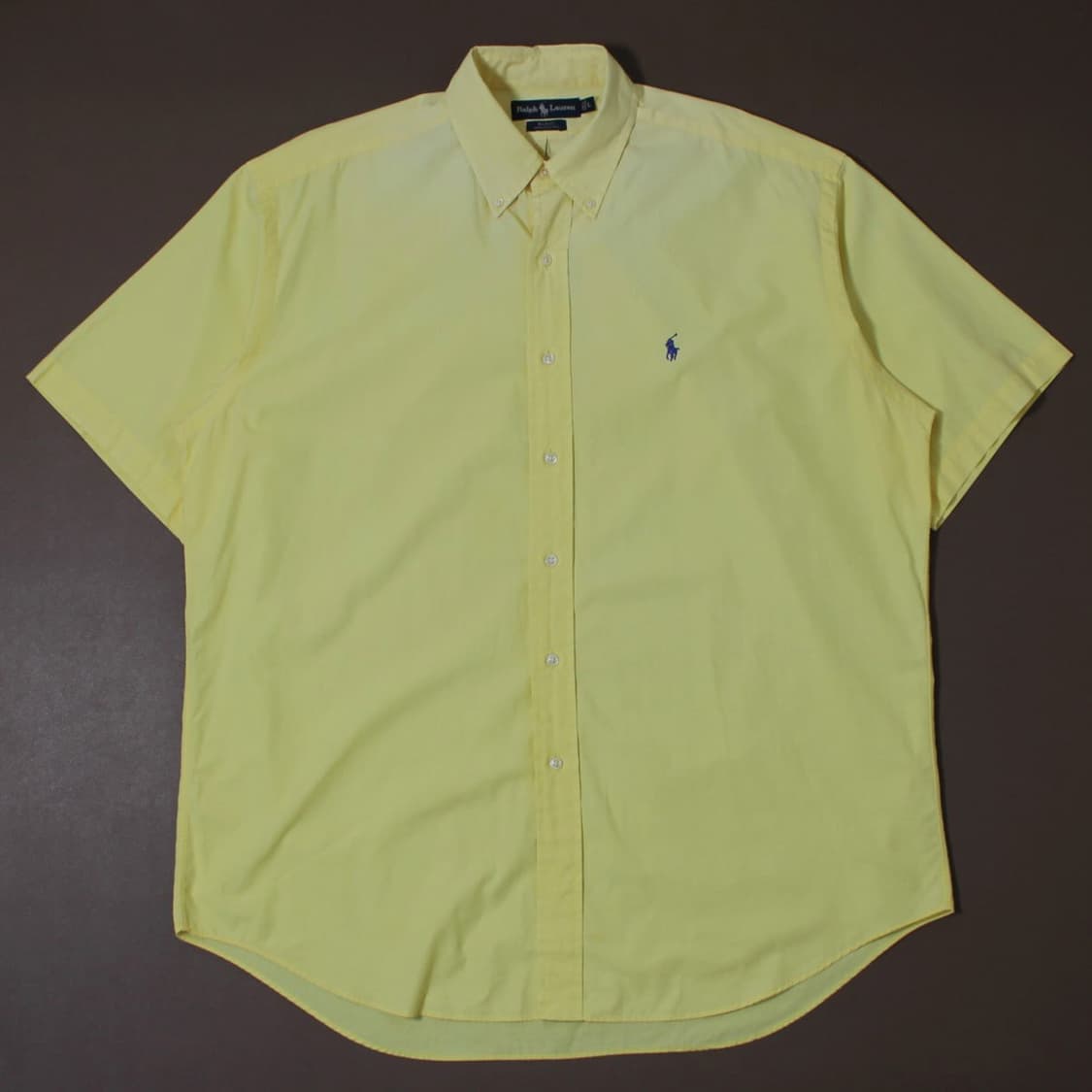 Polo 폴로 랄프로렌 옐로우 반팔 셔츠 상품이미지1