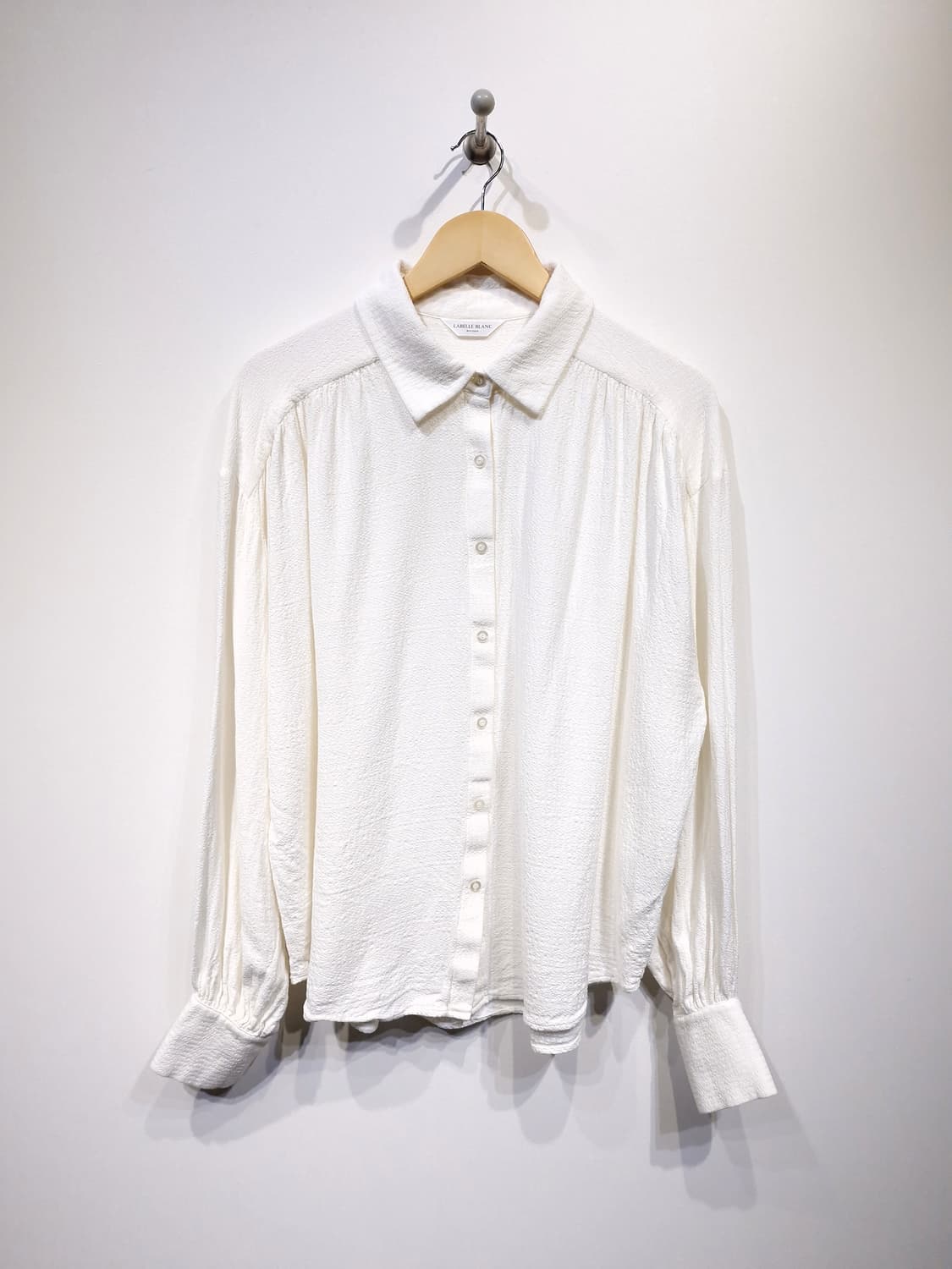 LABELLE BLANC 라벨르블랑 린넨 블라우스 상품이미지2