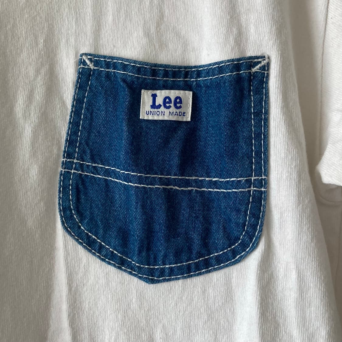Lee denim pocket T-shirt 상품이미지2