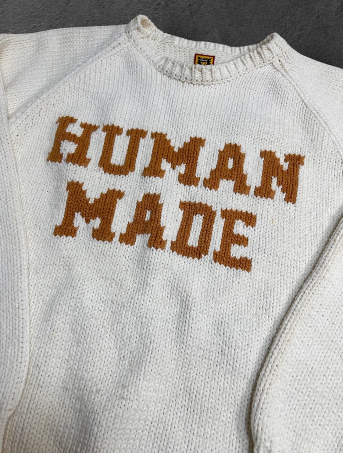 Human Made 휴먼메이드 니트 스웨터 래빗 아이보리s 상품이미지2