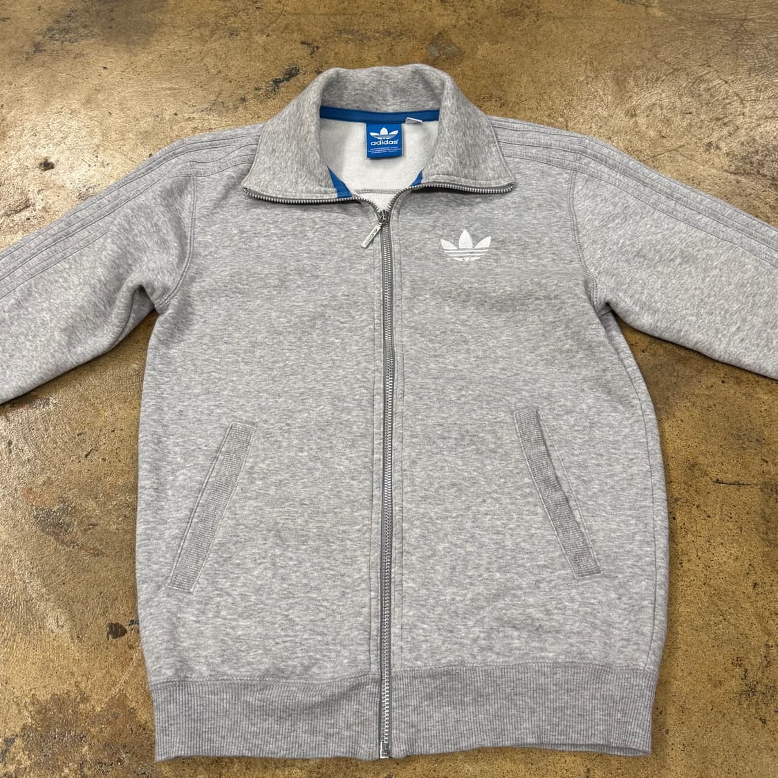 아디다스 코튼 면 져지 트랙탑 상품이미지3