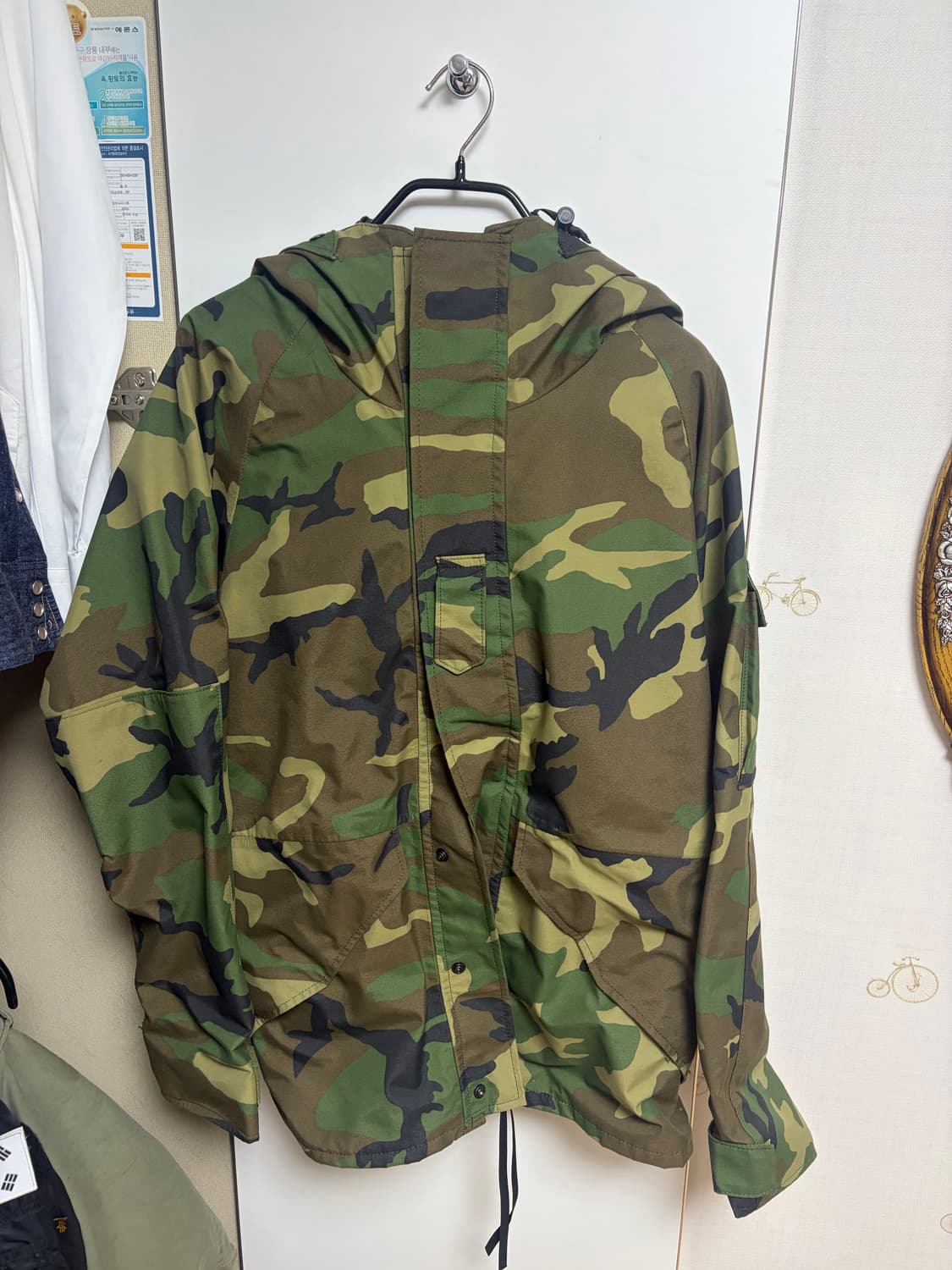 미군 고어텍스 ECWCS 자켓 1세대 우드랜드 스몰-레귤러 상품이미지1