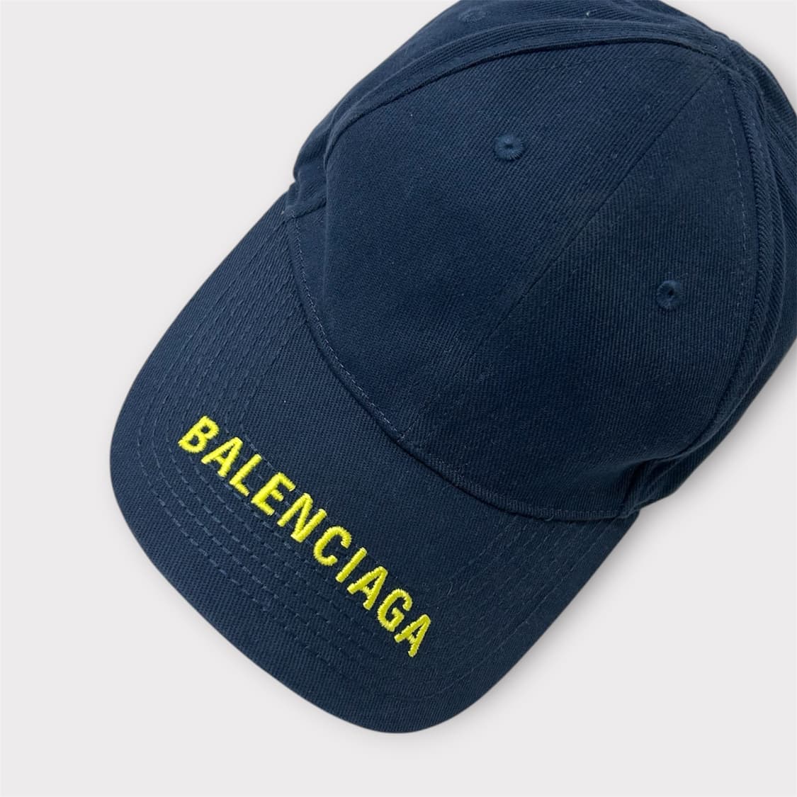 레터링 옐로우 자수 로고 네이비 볼캡 (1771) 상품이미지8