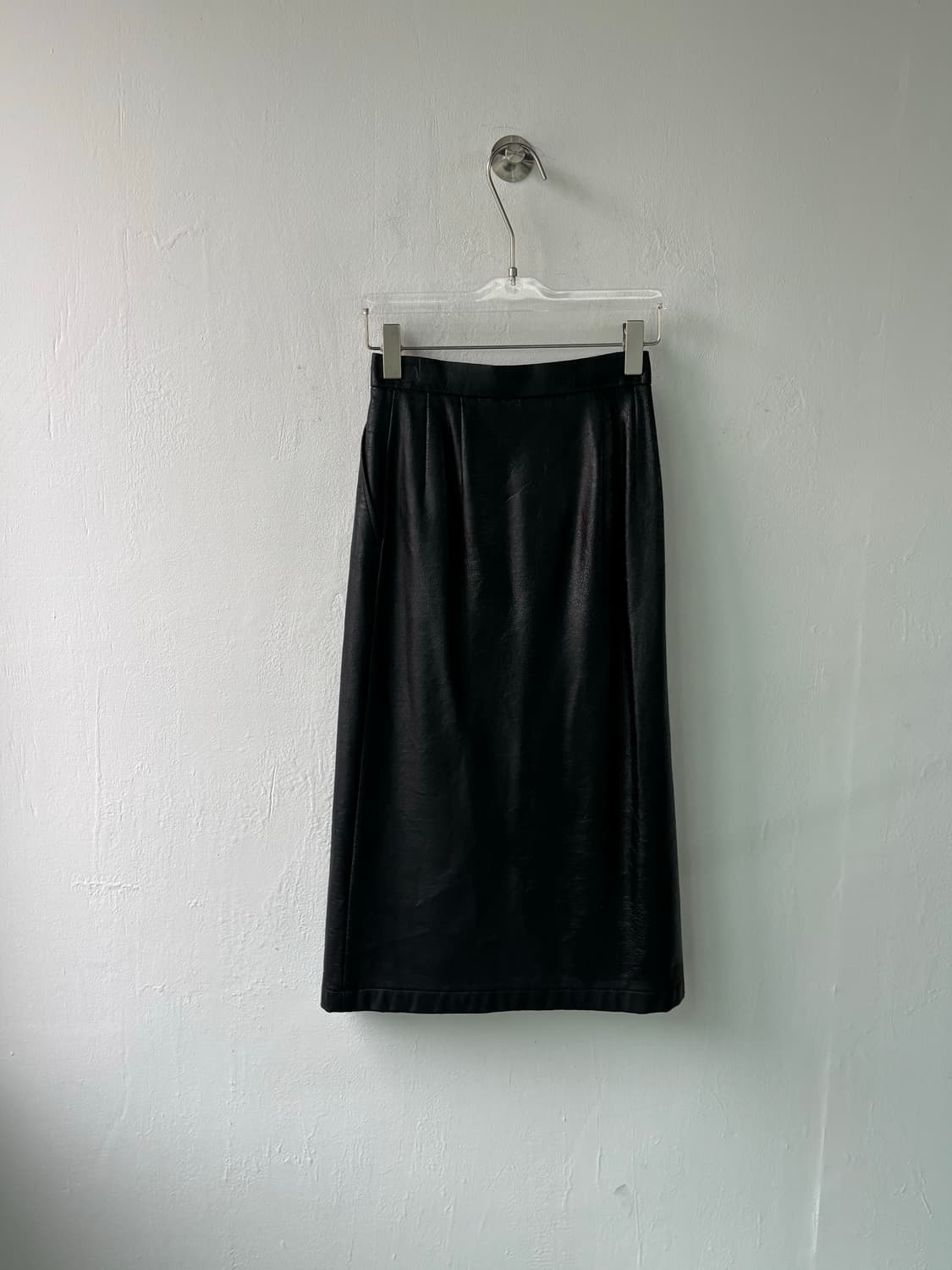 꼼데가르송 트리콧 1996aw 레이가와쿠보 아카이브 레더 스커트 상품이미지4