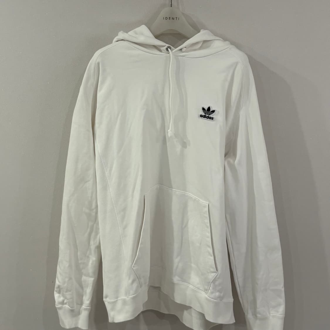 아디다스 화이트 후드티 상품이미지1