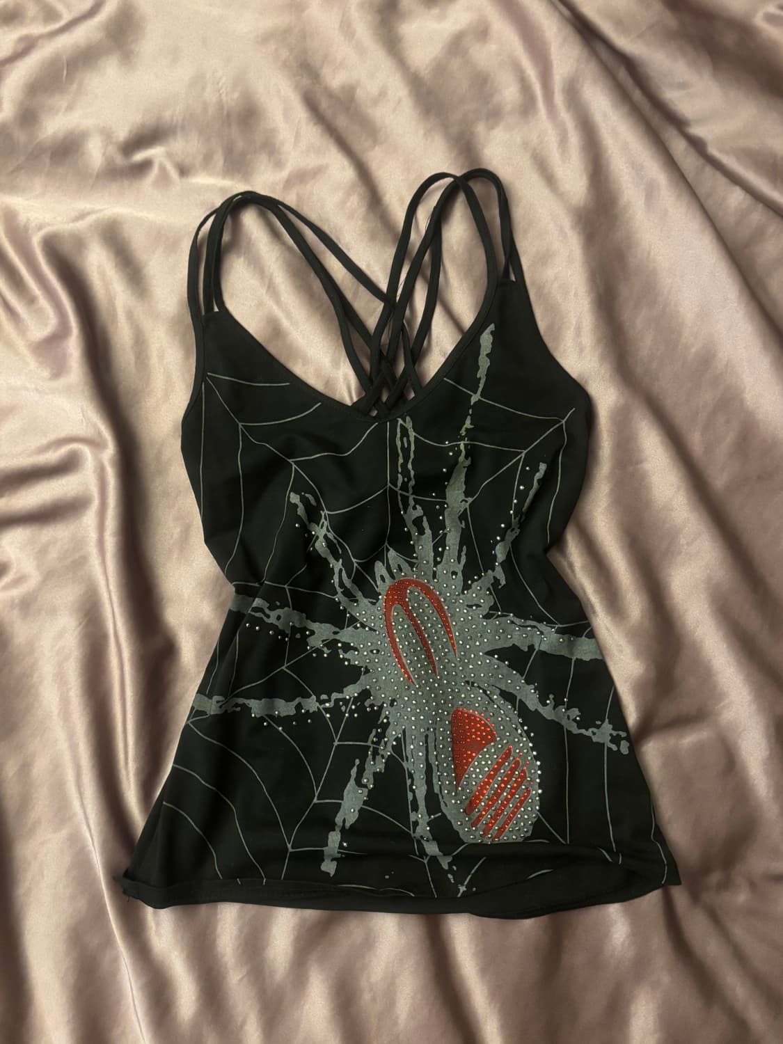 거미 블랙 나시  상품이미지1