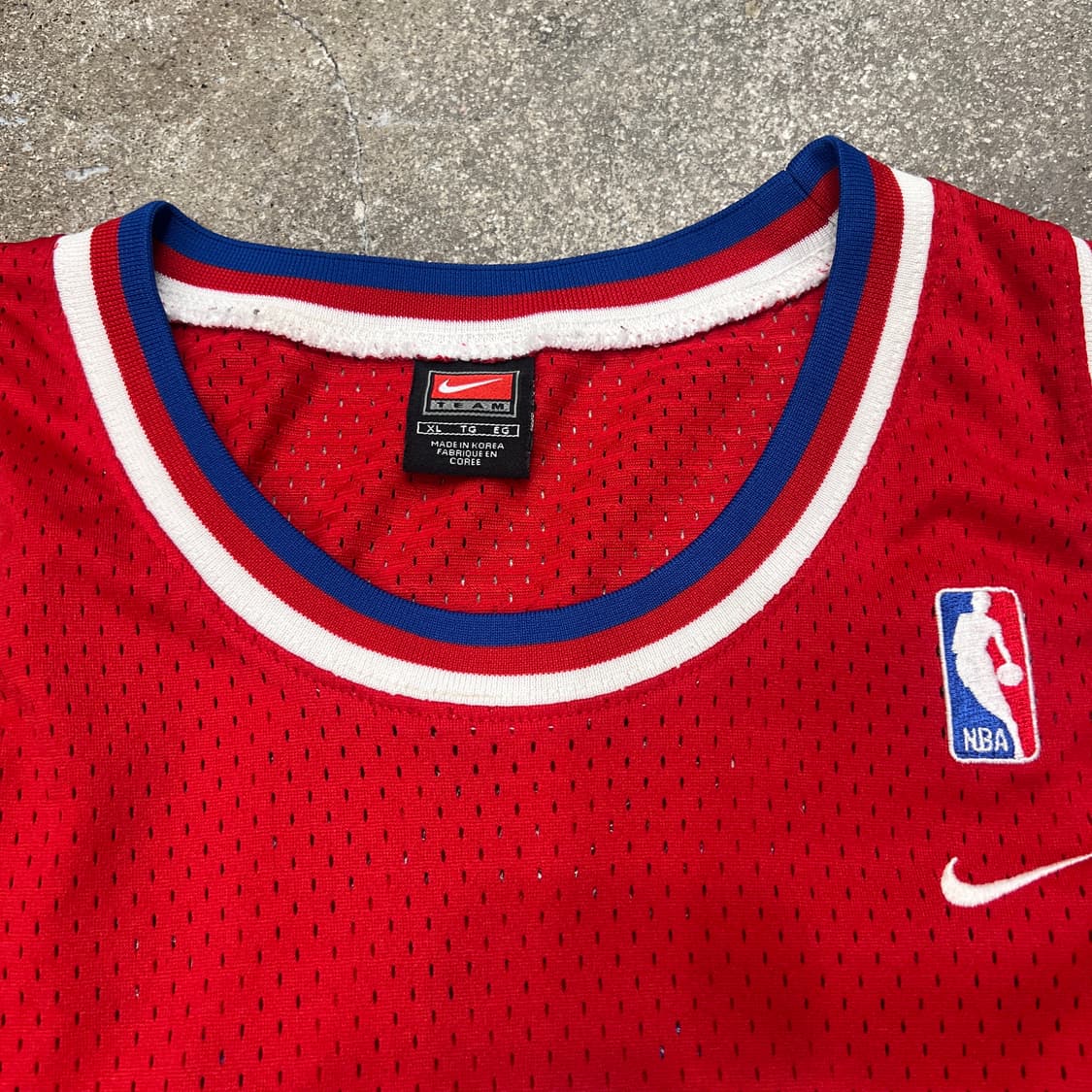 빈티지 Nike NBA 필라델피아 76ers 앨런 아이버슨 져지 상품이미지3