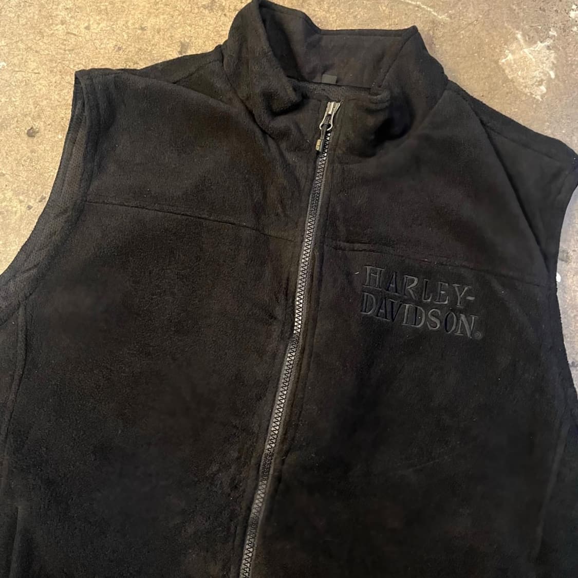 할리데이비슨 Fleece Skull Vest 상품이미지4