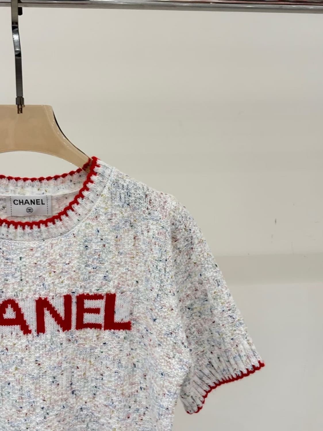 26SS 샤넬 스티치 부클 니트 상품이미지4