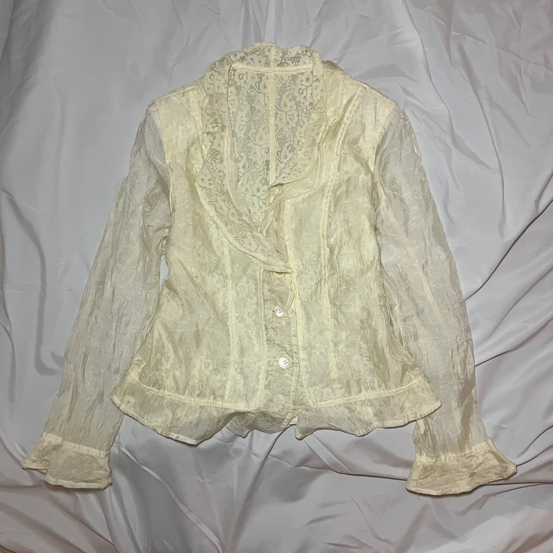 Japanese Vintage . 시스루 오리엔탈 자켓 상품이미지1