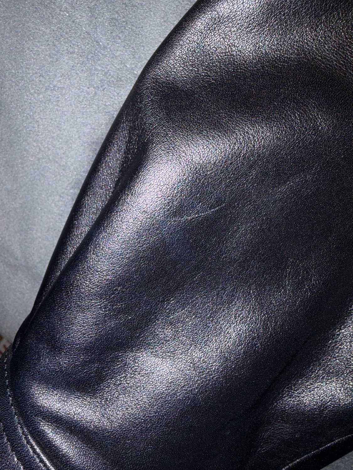 선플라워 90S 레더 봄버 자켓 50size 상품이미지6