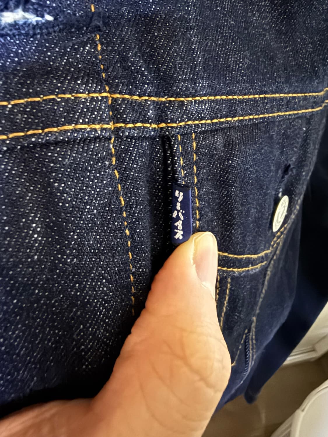 리바이스 블루탭 3세대 데님자켓 XL 판매합니다 상품이미지5