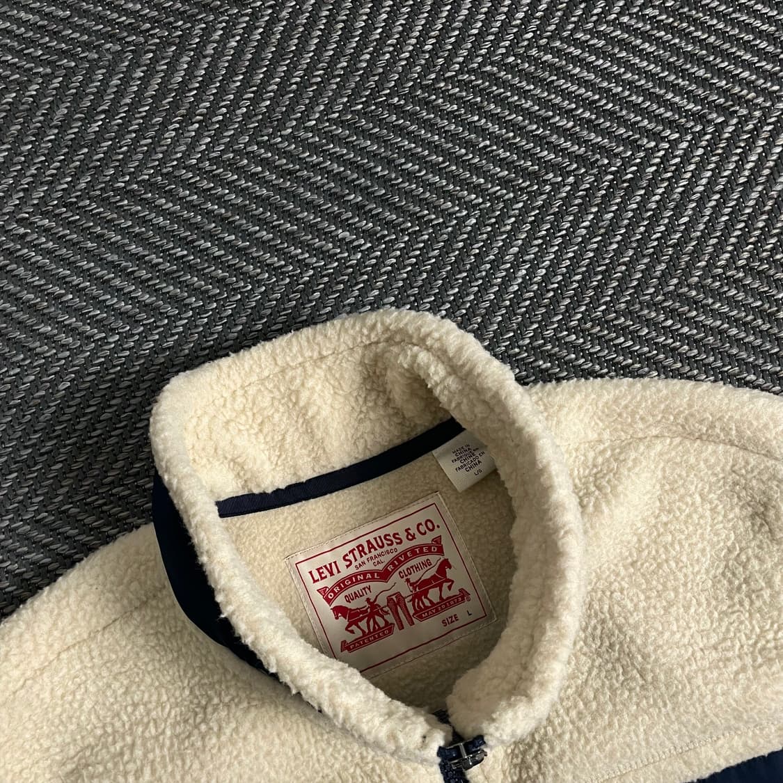 리바이스 레트로 플리스 베스트 네추럴o 3698 상품이미지5