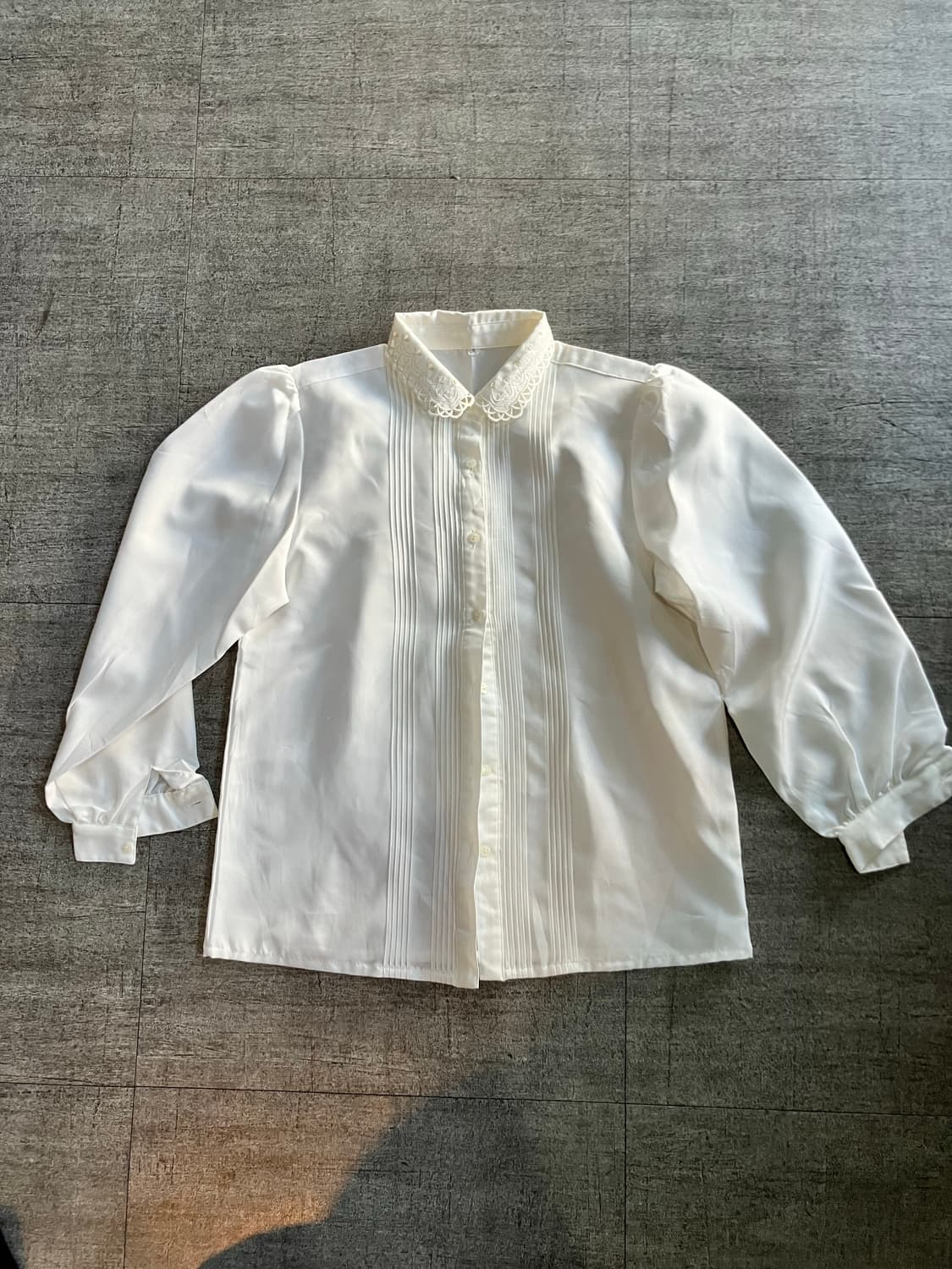 일본빈티지 하구미모리걸 달천깔페어리 영국공주풍 레이스 블라우스 상품이미지1