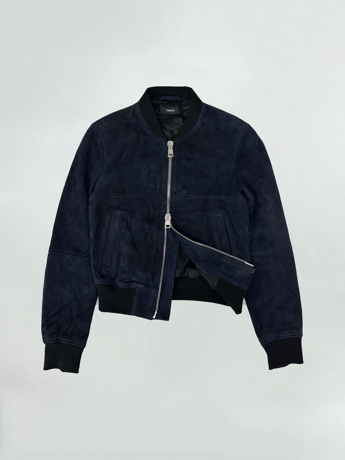 띠어리 스웨이드 램스킨 양가죽 블루종 자켓 상품이미지1