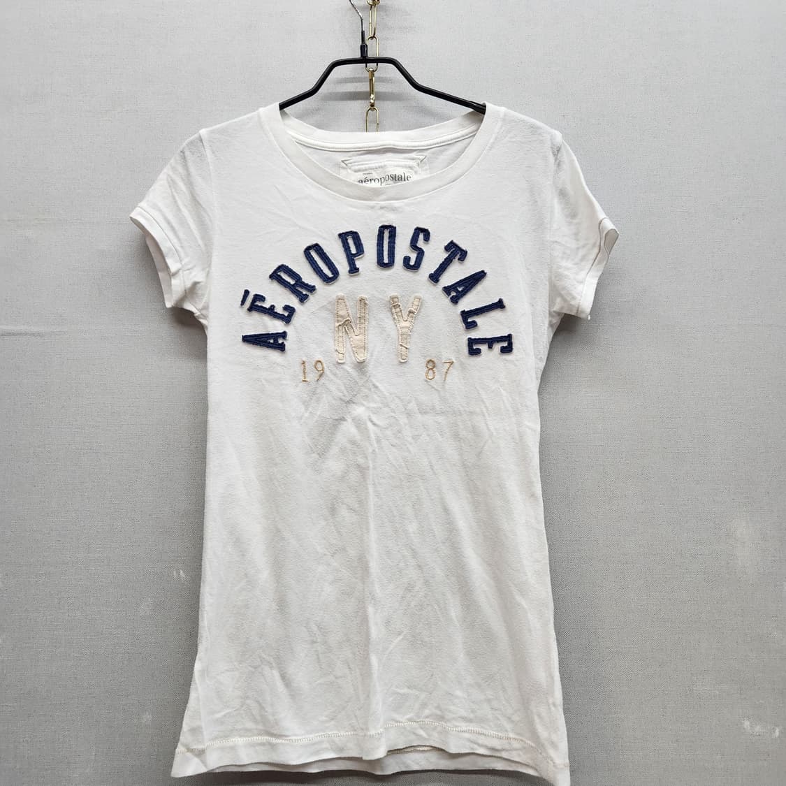 에어로포스테일 Y2K 빅로고 반팔티 M(XS~S) 상품이미지1