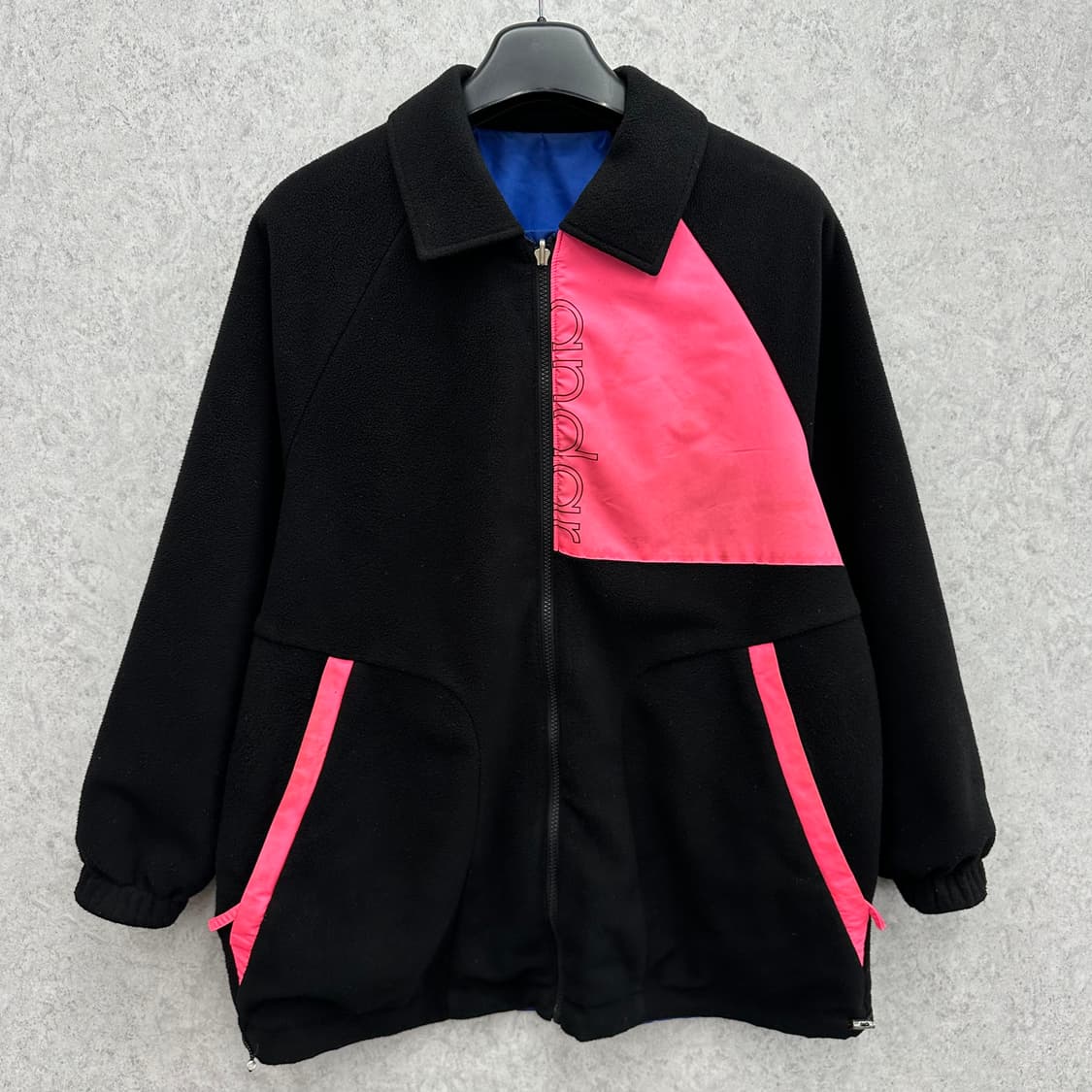 FREE 안다르 여자 루즈핏 양면 리버서블 후리스 점퍼 상품이미지1