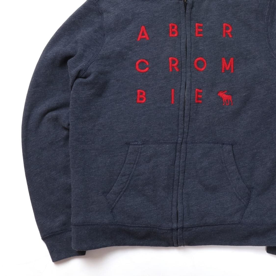 아베크롬비 Abercrombie&Fitch Logo Hood Zip Up 상품이미지3