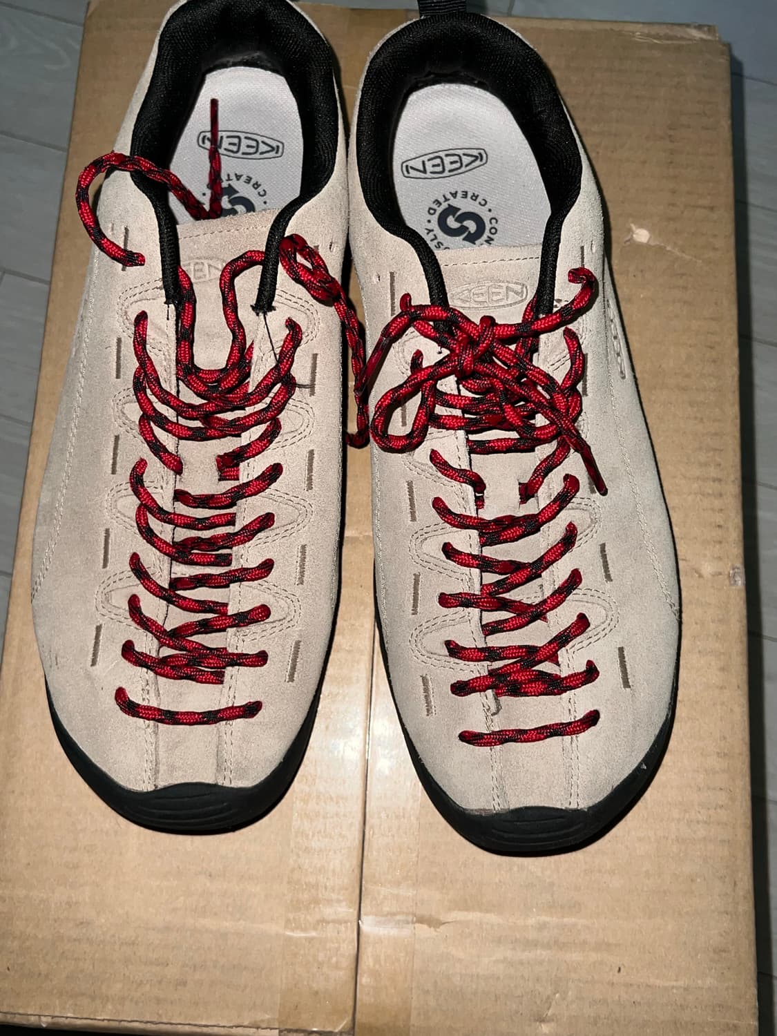 Keen 제스퍼 스웨이드 밀크 상품이미지2